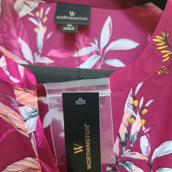 Worthington I Women's Blouse (NWT) - Picture 4 of 6